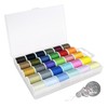 RENKE 30 Color Handy Polyester Sewing Threads,Cotton Thread,Durable and Plentiful