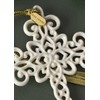 Lenox Ornament, 2025 Snow Fantasies Cross Ornament, Made from Porcelain