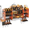 Xankzi Power Tool Organizer Wall Mount, Expanded Width Garage Storage