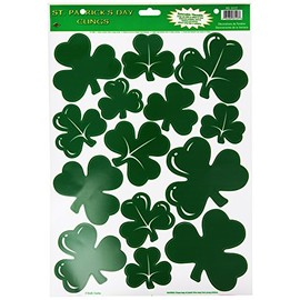 Beistle Shamrock Clings