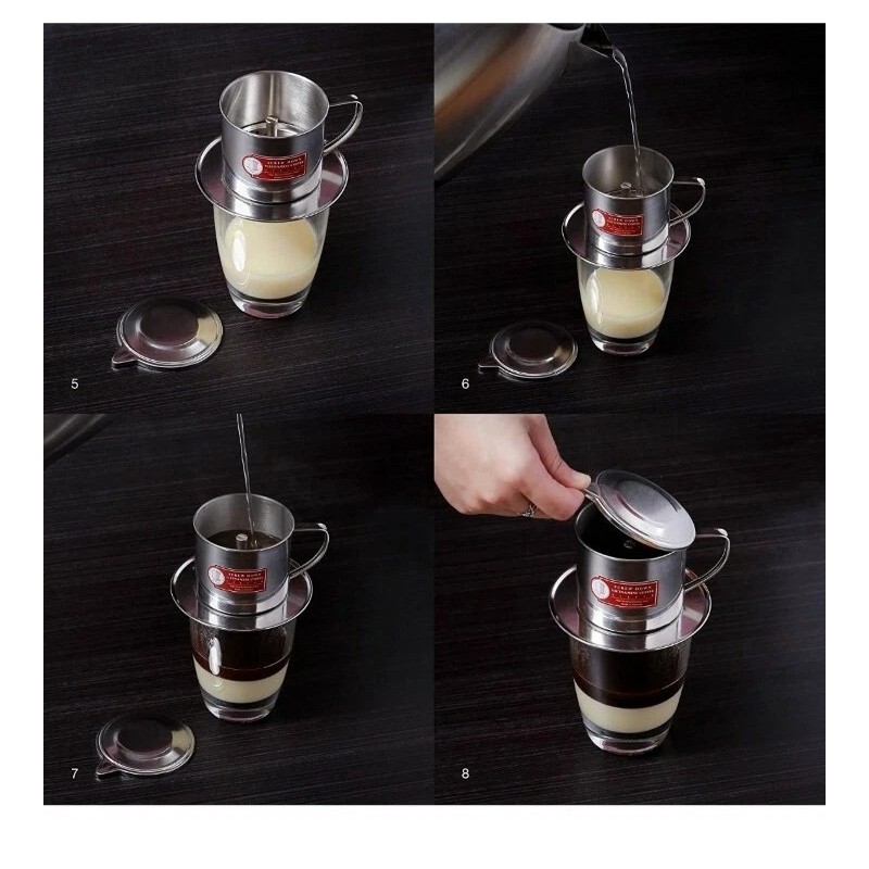 gem Vietnamese Drip Coffee Filter Maker Press 8oz