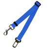 MooLuxe Adjustable Pet Seat Belt Leash/Harness (Blue)