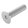 SECCARO Countersunk Screw M6 x 25mm Stainless Steel V2A VA