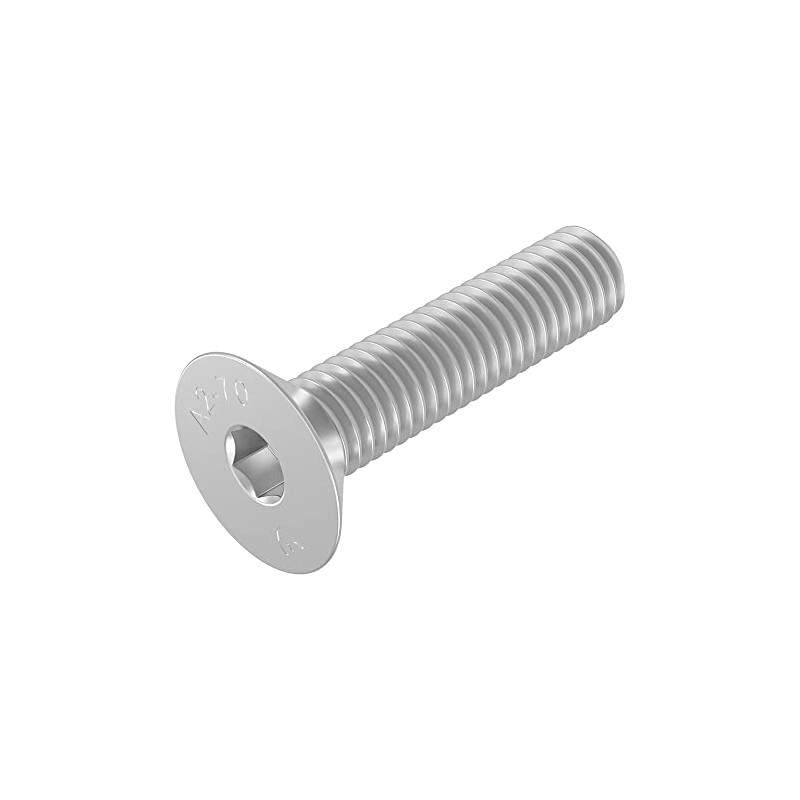 SECCARO Countersunk Screw M6 x 25mm Stainless Steel V2A VA