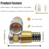 KISLED 12-24V Super Bright 194 912 921 168 175 2825