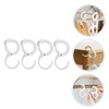 Ipetboom 4pcs Adjustable Clasp Hooks Practical Hangers for Kitchen and