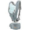 Adjustable Baby Carrier Breathable Newborns Toddlers Ergonomic Thickening HipseatCyan