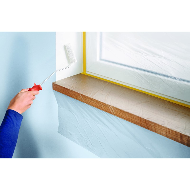 tesa Easy Cover Perfect+ Dispenser XL - 2-in-1 Painter's Film