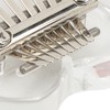Heart Shaped Thumb Piano Mini Portable Transparent Crystal 8 Keys