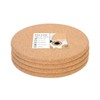 KITLAB Cork Trivet, 4 Pack High Density Thick Cork Trivets