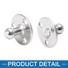 A ABSOPRO Car Ball Studs Mounting Brackets 10mm Round with