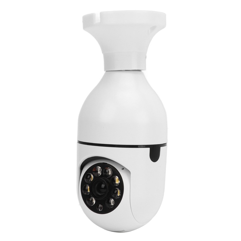 E27 Light Bulb Camera 1080P 360° Rotation Wifi 2 Way