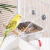 IYOIYA Bird Feeder, No Splatter, Bird Feeder, Parakeet, Bait Box,