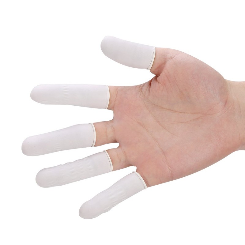 Cunas Para Dedos De Látex, 300 Cunas De Látex Para
