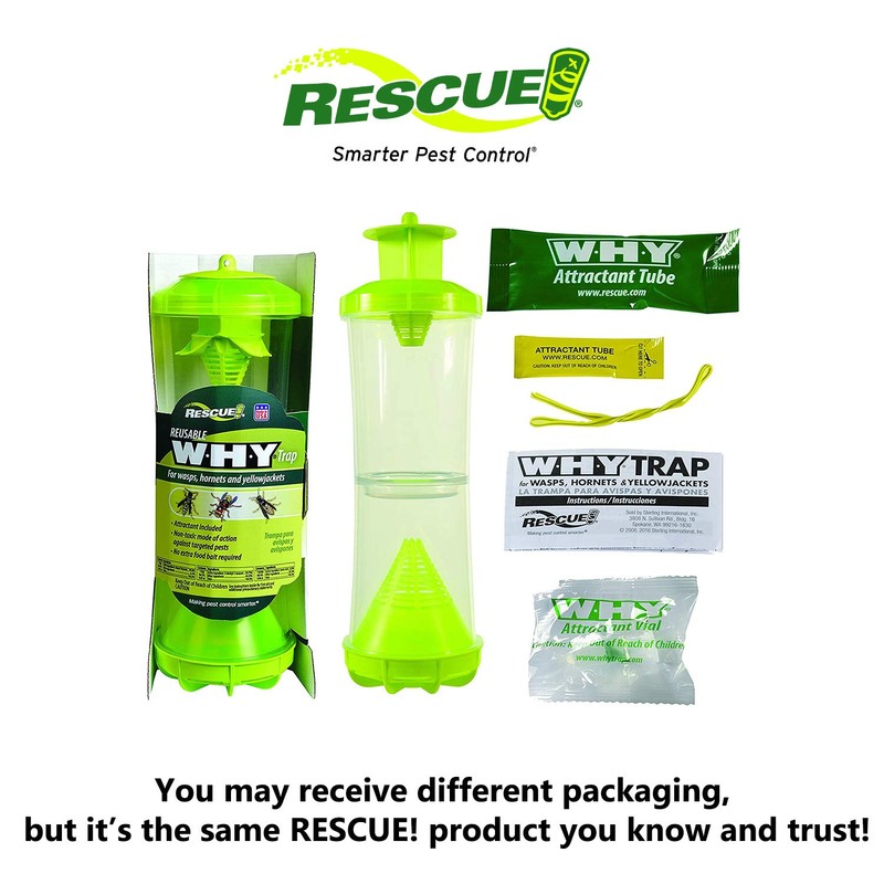 RESCUE! WHY Trap for Wasps, Hornets, & Yellowjackets – Hanging