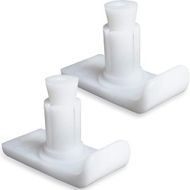 1 Pair Glides Skis (White)