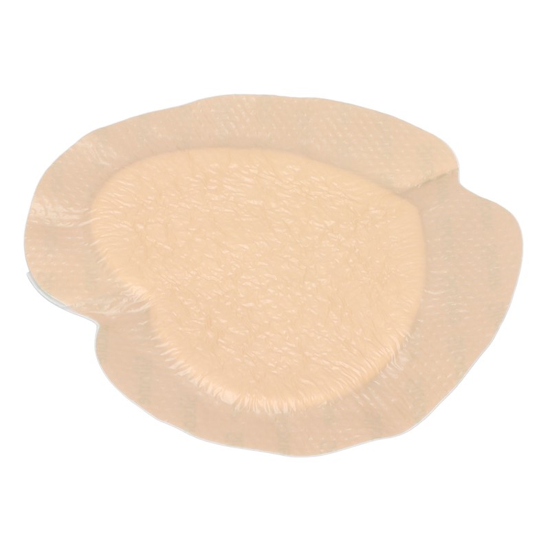 Heart Shaped Silicone Foam Dressing Bordered Waterproof Wound Bandage 18x18cm/7.09x7.09in