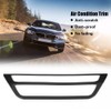 Carbon Fiber Style Car Center Air Condition Frame Cover Trim