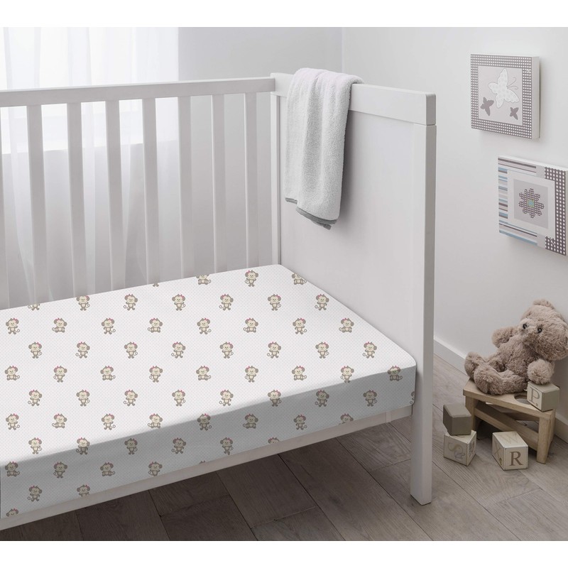 Cuddles & Cribs 2 Pack GOTS Certified Organic Cotton Fitted