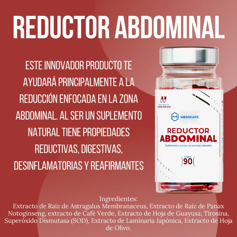 Suplemento Reductivo Peptónico + Reductor Abdominal 90 Cáps.