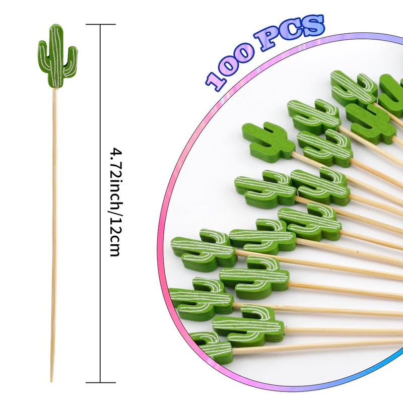 3 Cocktail Sticks, Wooden Cocktail Sticks, Cocktail Picks, Cocktail Picks,