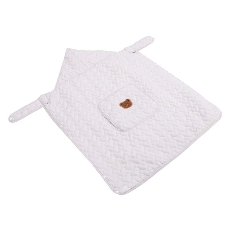 Hooded Toddler Blanket Keep Warm Wind Proof Thickened Cotton Flannel