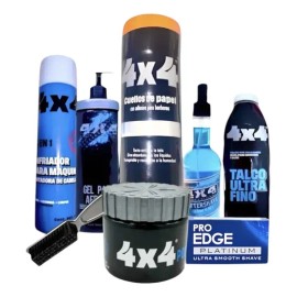 Combo Barber 4x4 Profesional, Kit Consumibles, Barberia.