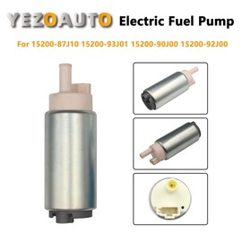 Yezoauto Fuel Pump for Suzuki Outboard DF40 DF50 DF60 DF70 QH TL HL THL 1998-2010/4-Stroke DF150 DF200 to DF300 2004-2013 Replaces 15200-87J10 15200-99E00 15200-87J00