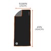 Ergodyne Chill-Its Toalla de refrigeración de Microfibra evaporativa