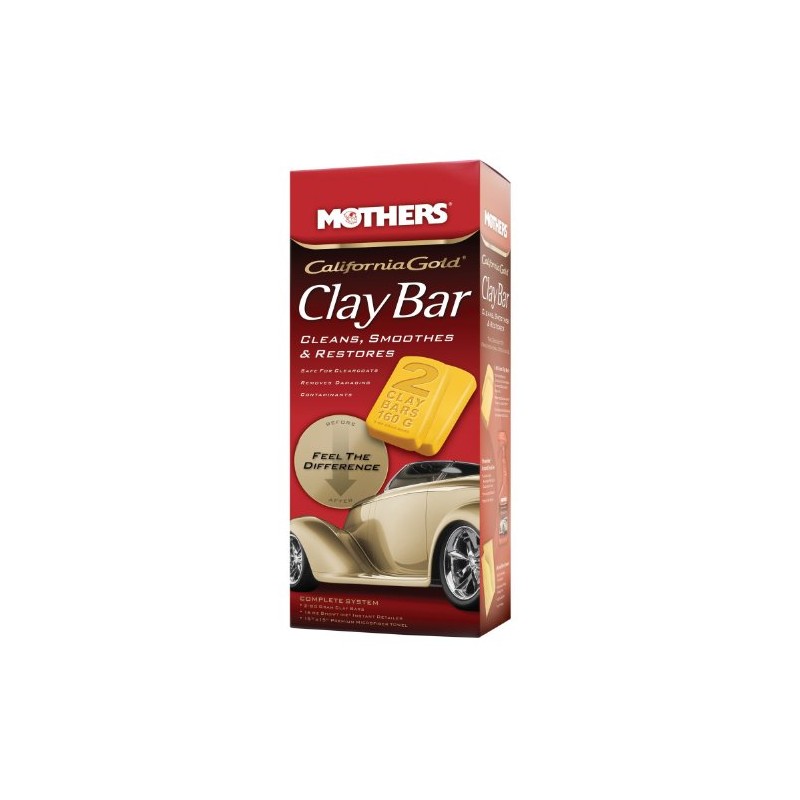 Mothers 37240 California Gold Clay Bar System