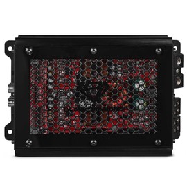 Black Diamond DIA-K4S Full Range Class D 4-Channel Amplifier 1000 Watts - Amplifier 4-Channel with Acrylic Window & LED Lighting
