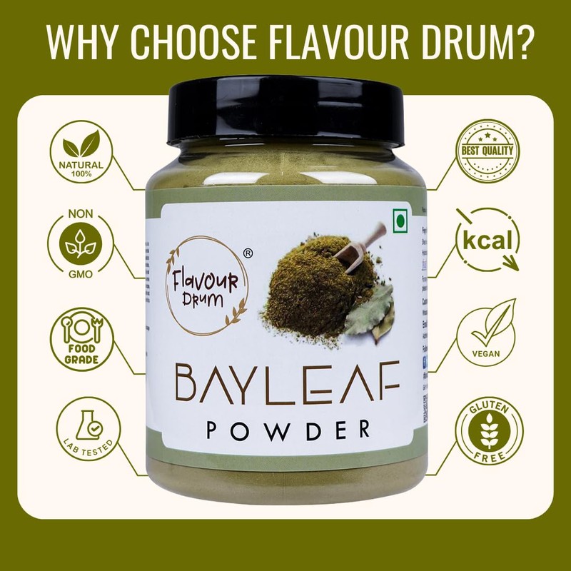 Flavour Drum Bayleaf Powder 200g (7oz) – Aromatic & Flavorful
