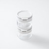 JAJU Two-Way Multi-Cap Glass Spice Bottle_85ml_2pcs, Transparent Transparent_FRFR / 자주