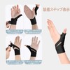 Clcyricher 手首 親指 サポーター 超薄 親指の固定 腕 サポーター 親指 リストバンド