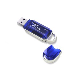 Integral 8GB Courier-197 USB - Stick 256-Bit Hardware-verschlüsseltes 3.0 USB Secure Stick USB - FIPS 197 zertifiziert, Brute-Force Passwortschutz & Super USB 3 Stick Übertragungsgeschwindigkeiten