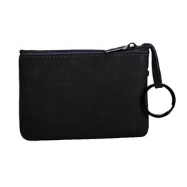 Hibate Leather Key Case Key Bag Small for Men Women, Z_Black, S, vintage