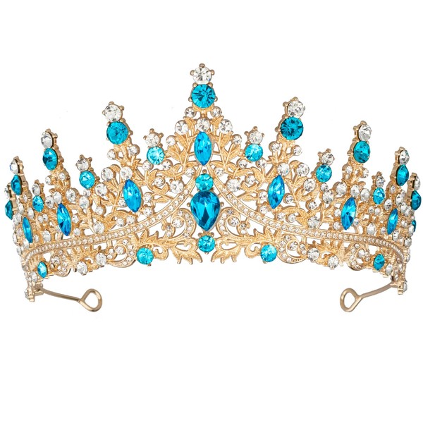 FIRCRE Tiaras and Crowns for Women Crystal Princess Tiaras Rhinestone