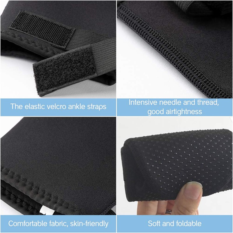 HINATAA 3mm Neoprene Wetsuit Socks,Thermal Wetsuit Socks, Quick-Drying Non-Slip Diving