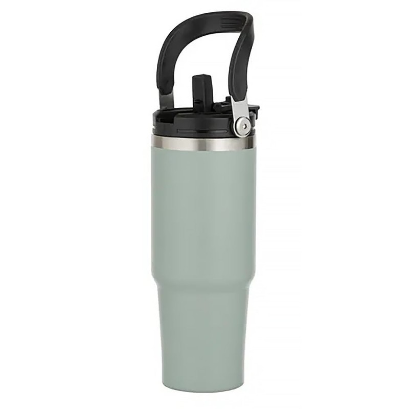 Eco Hydrate Drink Bottle 1L Stainless Steel Sage Ladelle 64264
