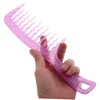 Healvian Hairdressing Tool Sturdy Wide Tooth Comb for Women Multifunctional