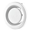 Steinberg14 White Diameter 100 mm Exhaust Air Disc Valve with