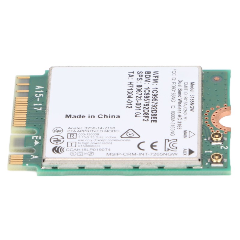 Wireless Network Card 433Mbps Dual Band 2.4G/5G NGFF/M.2 Mini Network