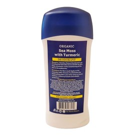 Desodorante Hairobics Sea Moss con cúrcuma