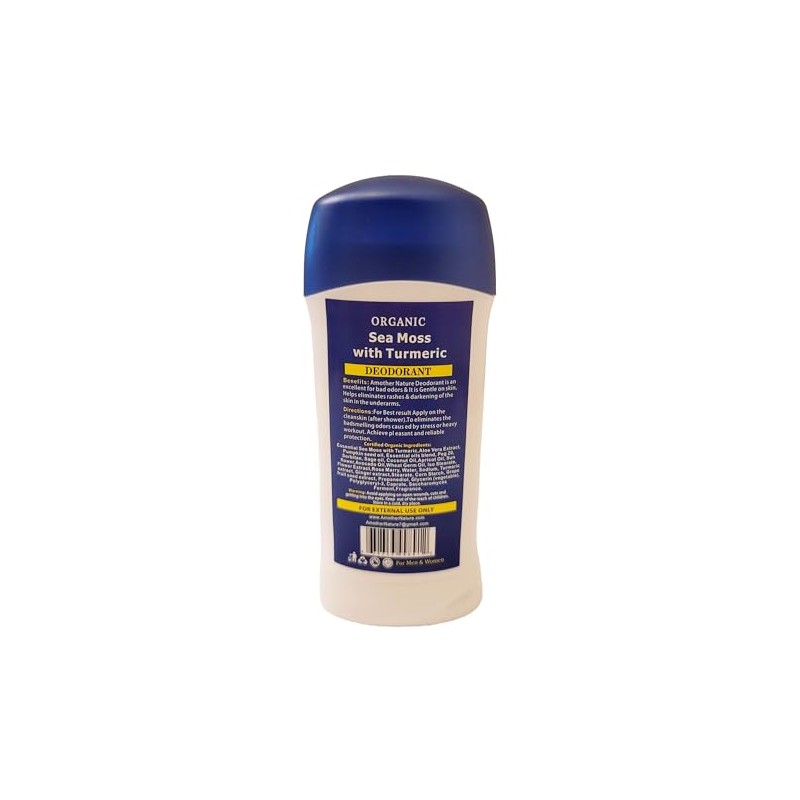 Desodorante Hairobics Sea Moss con cúrcuma