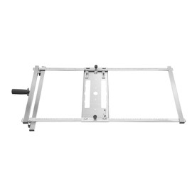 Circular Saw Guide, 7in Track Saw Edge Guide Positioning Cutting Board Tool, Stainless Electric Circular Saw Trimmer Machine, Multi-function Trimmer Guide Rail Kit for Woodworking Contractors