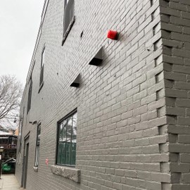 7 Inch Wall Vent Cap - Galvanized Steel - Screen Only - Heavy Duty Hooded Metal Caps - Fresh Air Intake Vent for Side Walls by Vent Works