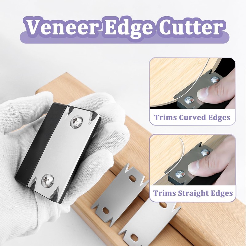 Treki Edge Banding Trimmer & Cutter Portable Woodworking Edge Trimmer