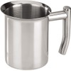 Xavax Milchkännchen zum aufschäumen von Milchschaum, Edelstahl, Silber, 400 ml
