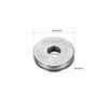 sourcing map 2 x AXK0619+2AS Needle Bearing with 2 Washers