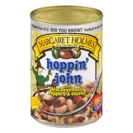 2-Margaret Holmes Hoppin Jon With Black Eyed Peas & Peppers & Onions (2) 14.5 OZ Cans